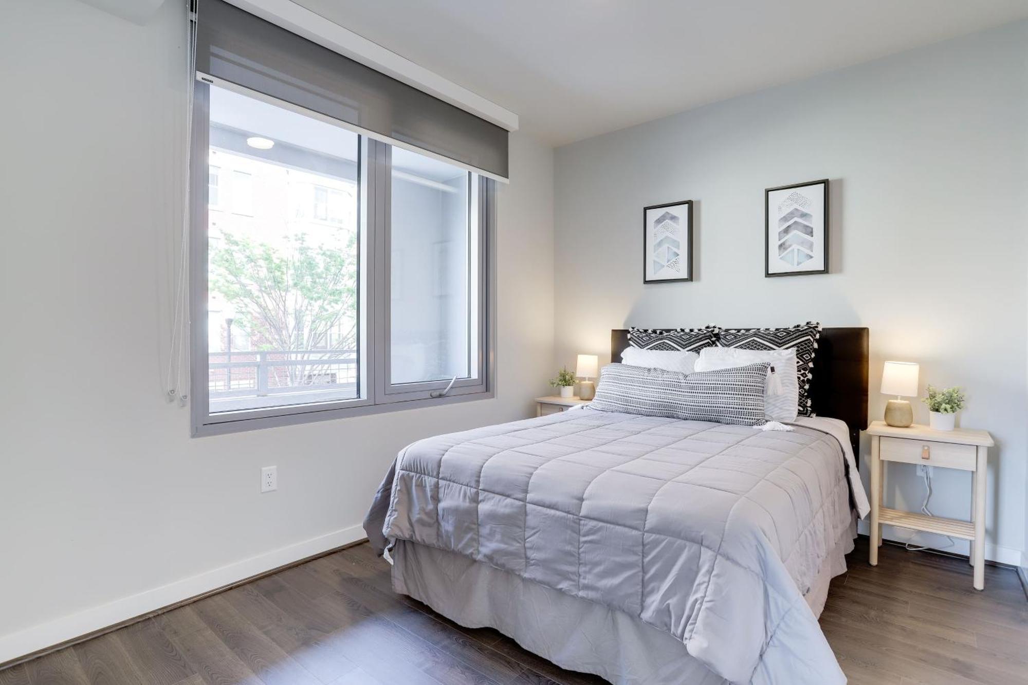 Stylish Condo At Clarendon With Rooftop Views Arlington Exteriér fotografie