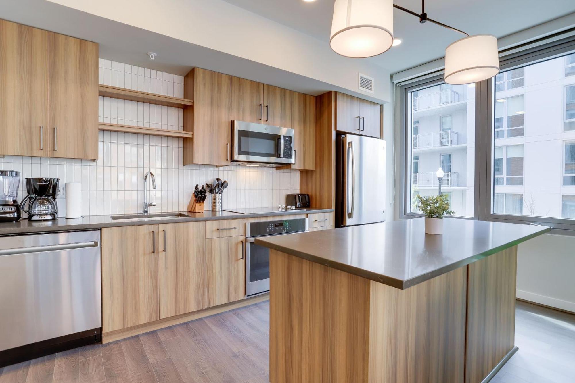 Stylish Condo At Clarendon With Rooftop Views Arlington Exteriér fotografie