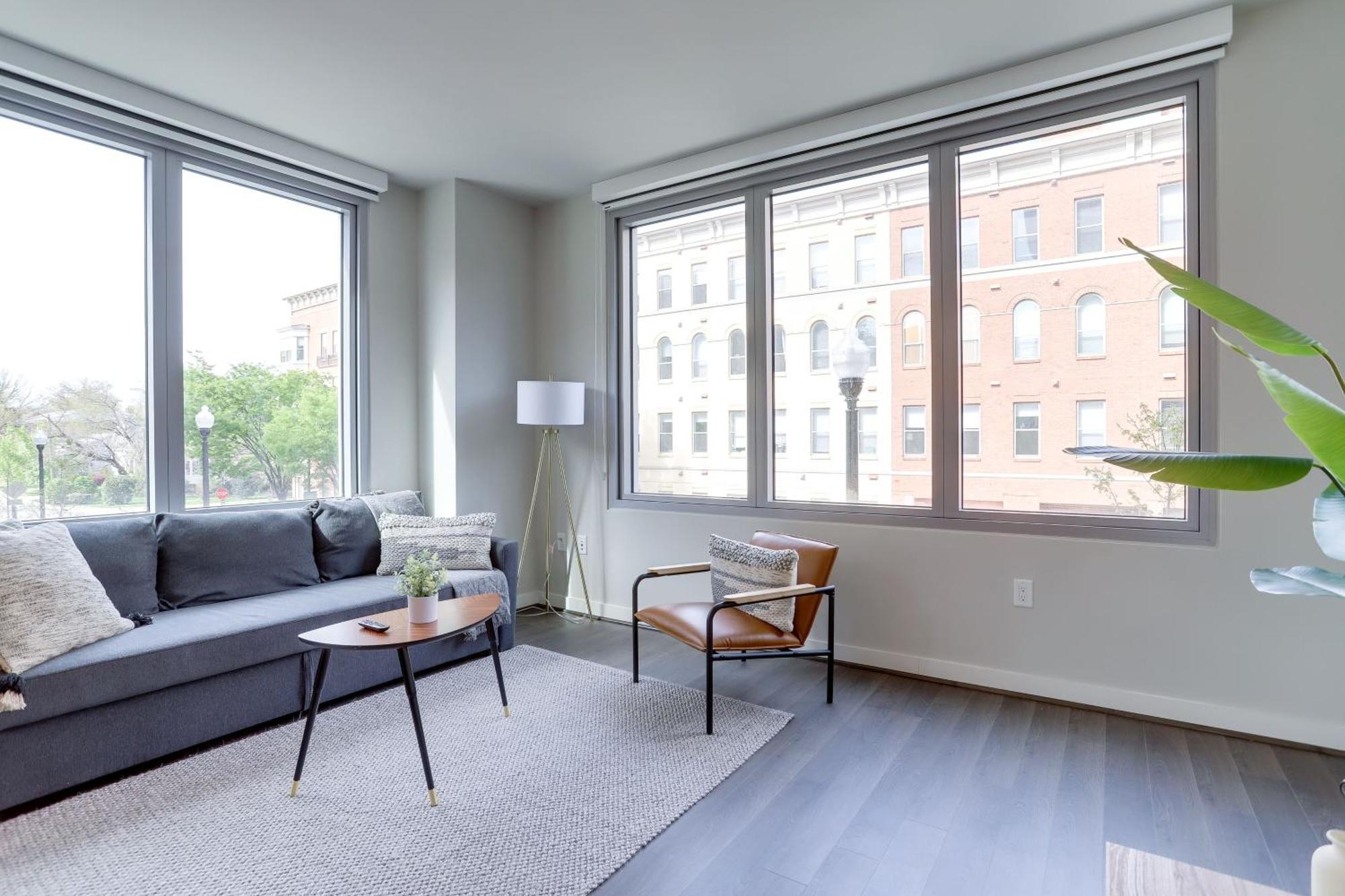 Stylish Condo At Clarendon With Rooftop Views Arlington Exteriér fotografie