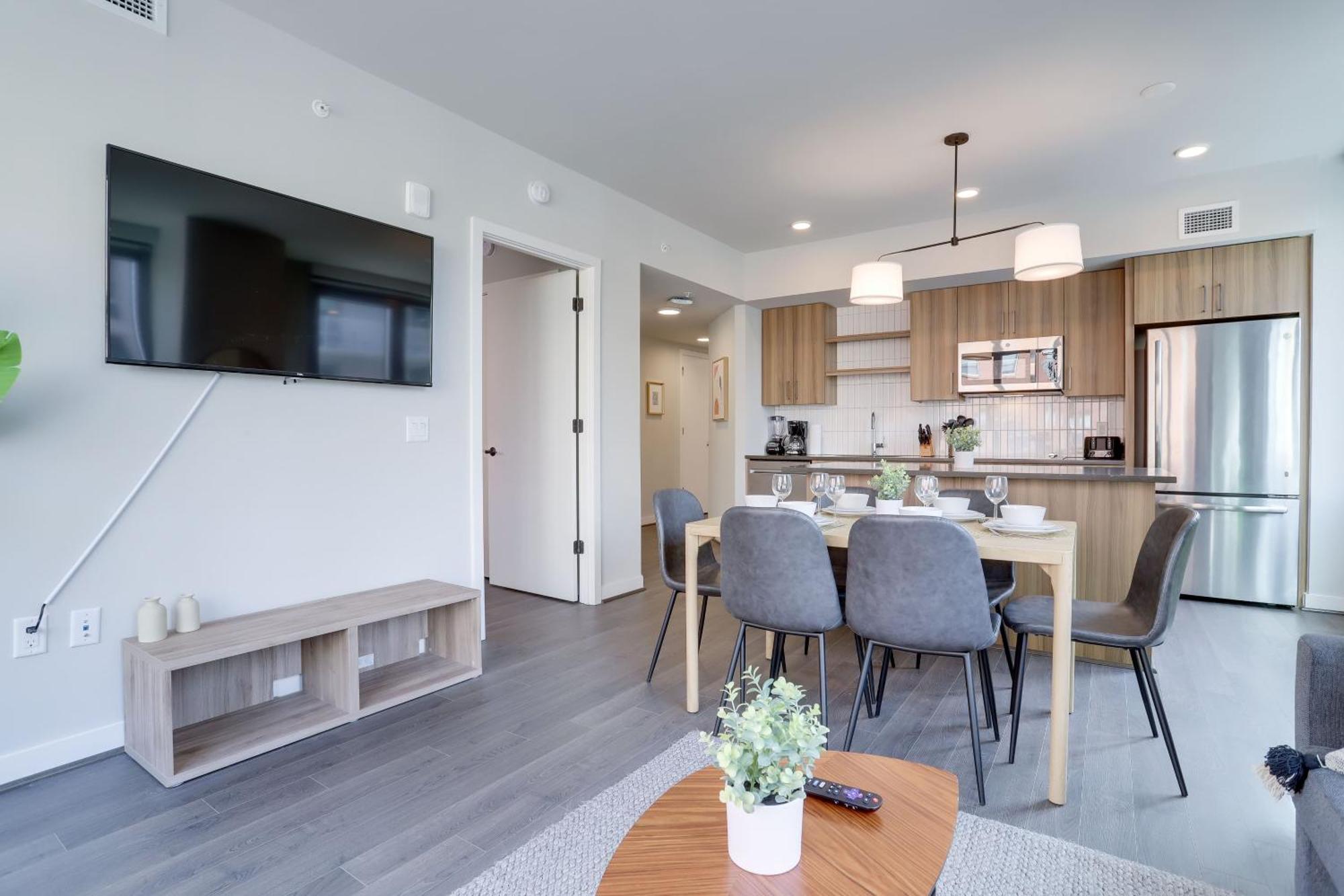 Stylish Condo At Clarendon With Rooftop Views Arlington Exteriér fotografie